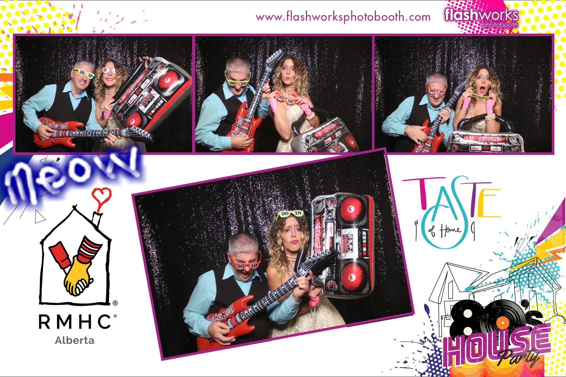 RMHC Alberta - Taste of Home Gala - 80s House Party | View more photos from the event at gallery.flashworksphotobooth.com/u/FlashworksPhotoboothInc/RMHC-Alberta-Taste-of-Home-Gala-80s-House-Party